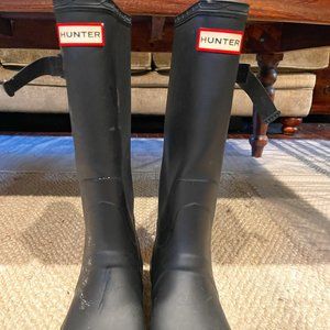 Hunter wide calf rain boots